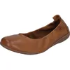 Image de Josef Seibel Femme Ballerines Classiques Fenja 01, Dame Ballerines,Largeur G (Normale),Chaussures d'été,Slip-on,Marron (Camel),40 EU / 6.5 UK
