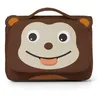 Image de Affenzahn AFZ-CAR-001-035 Sac d'école préscolaire en matériau recyclé Motif singe Marron 31,5 cm x 23,5 cm x 7 cm, marron, Taille unique, Sac d'école maternelle