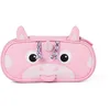 Image de Affenzahn Trousse à Crayons de 1 à 5 Ans Motif Animal Langue de Dessin, Rose Bonbon, Moderne