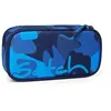Image de Satch Schlamperbox - Mäppchen groß, Trennfach, Geodreieck - Troublemaker - Blau