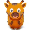 Image de Affenzahn Petit Ami Sac à dos ergonomique pour enfants de 1 à 3 ans, réfléchissant avec tire-langue et étiquette nominative