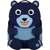 Image de Affenzahn Grand Ami Sac à dos ergonomique et ludique pour enfants de 3 à 5 ans, fonctionnel avec 8L de capacité Ours - Bleu
