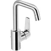 Image de Hansa Hansapolo 51552293 Mitigeur monocommande DN15 + bouchon (métal) et actionneur à tirette, système d'installation rapide 6 L/min, bec verseur 120 °C