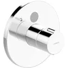 Image de Hansa   hansaelectra Emb. Rond Mural Douche Elect. Chrome (81909001)