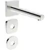 Image de Hansa HANSADESIGNO Style Bec de baignoire mural, saillie 195 mm, chrome