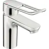 Image de Hansa Hansaclinca Mitigeur de lavabo, saillie 114 mm, sans tirette, levier 167 mm, chromé, 45022186