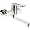 Image de Hansa Hansaclinca Mitigeur de lavabo, saillie 277 mm, levier à arceau, chromé, 01536286