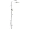 Image de Hansa Hansabasicjet système de douche, pomme de douche 200 mm, ronde, flexibles, saillie 407mm, 44380200