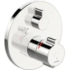 Image de Hansa HANSACLINICA Kit de montage complet UP-Thermostat, rosace ronde, chrome