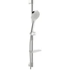 Image de Hansa HANSAVIVA Système de douche mural avec barre, tuyau 125 cm, chromé