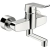 Image de Hansa HANSACLINICA Mitigeur lavabo monocommande mural, pivotant, bec 177 mm, chrome