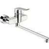 Image de Hansa HANSACLINICA Mitigeur lavabo mono-commande mural, saillie 377 mm, chrome