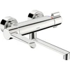 Image de Hansa Mitigeur lavabo monocommande HANSACLINICA THM, montage mural, saillie 285 mm, chrome