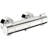 Image de Thermostat de douche Hansaclinica chrome, mitigeur de douche en saillie,