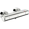 Image de Hansa HANSACARE mitigeur thermostatique douche AP, raccords S cachés, chrome