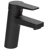 Image de Hansa Hansatwist XL Mitigeur de lavabo, saillie 123 mm, sans vidage, 1 trou, 09022283, Couleur: Noir mat