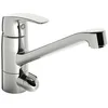 Image de Hansa HANSAPINTO Robinet de cuisine, montage au sol, 12 l/min, valve de rinçage, chromé, 45202293
