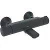 Image de Hansa Hansamicra Mitigeur de bain et douche, débit éco, saillie : 159 mm, 58162171, Couleur: Noir mat