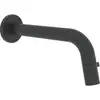 Image de Hansa HANSANOVA Style Robinet mural pour lavabo, projection 186 mm, noir mat, ajustable