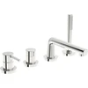 Image de Hansa Set de montage complet HANSAVANTIS Style 4-L.-BW-EHM, rosace ronde, chrome