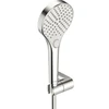 Image de Hansa Set de douche HANSAVIVA, flexible 175 cm, montage mural, chrome