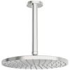 Image de Hansa HANSAVIVA Douche de tête, ronde, diamètre 250mm, 1 jet, montage au plafond, 442702, Couleur: Chrome
