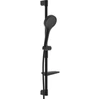 Image de Hansa Duschsystem HANSAVIVA Barre de douche murale, tuyau 125 cm, noir mat
