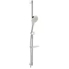 Image de Hansa HANSAVIVA Kit de Support Mural Eco, 971mm, avec Douchette 3 Jets, Tuyau de Douchette Inclus, Porte-Savon, Chrome, 441503300009