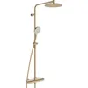 Image de Hansa HANSAVIVA Mitigeur de douche à effet pluie, Thermo Cool, MagShelf, avec thermostat, hauteur 1190mm, 651592, Couleur: Bronze brossé