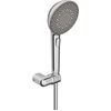 Image de Hansa Set de douchette HANSAAURELIA fixation murale, d=110 mm, 3 jets, chrome