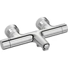 Image de Hansa HANSAPRISMA Mitigeur de douche thermostatique, montage mural, chrome
