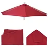 Image de Mendler Toile de Rechange pour Parasol Semi-Circulaire Parla 270cm UV 50+ 3kg Bordeaux