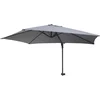 Image de Mendler Parasol Mural Casoria, Parasol déporté pour Le Balcon, 3m, inclinable ~ Gris