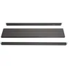 Image de Mendler Set de Finition pour Brise-Vue WPC Sarthe, Profil de Finition - 90cm, Anthracite