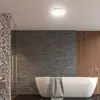 Image de B.K. Licht Plafonnier LED Iva, IP44, blanc, plastique, 4 000 K
