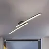 Image de B.K. Licht Plafonnier LED Snore, à 2 lampes, noir, métal, 3 000 K