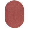 Image de ABC Tappeto Moderno Solid Red Terra 230X160 Oval (Galleriafarah1970)