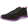 Image de Reebok Print Run Prime Ultraknit, Chaussures de Running Femme, Noir (Coal/Black/Vicious Violet/Guava Punch/White), 36 EU