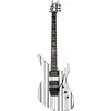 Image de Schecter Synyster Standard FR Gloss White / Black Stripes guitare électrique