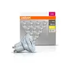 Image de OSRAM 10 réflecteurs LED GU10 4,3 W 2 700 K 350 lm