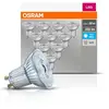 Image de OSRAM 10 réflecteurs LED GU10 4,3 W 4 000 K 350 lm