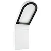 Image de LEDVANCE OU FACADE EDGE 12 W 3000 K IP54 WT éclairage mural Convient pour une utilisation en intérieur Convient pour une utilisation en extérieur Gris   Lampe