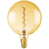 Image de Osram Vintage Edition 1906 Ampoule LED à Filament Spirale - Culot E27 - Forme Spéciale Globe 200mm Big Globe Or Ambrée - Blanc Chaud 2000K - 5W (Équivalent 28W)