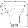 Image de Source lumineuse LED OSRAM réflecteur GU10 6,9W 120° 865 claire