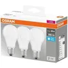 Image de OSRAM Ampoule LED standard dépolie promo boite de 3 E27 9W - Blanc froid