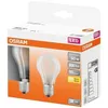Image de OSRAM - Boite de 2 LED std verre dépoli 7W E27 806lm 2700K chaud