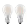Image de OSRAM ampoule LED E27 6,5 W blanc chaud x2