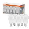 Image de OSRAM LED AmouleE27 Classique A, non dimmable, blanc froid, remplace une ampoule classique de 60 W, mat, lot de 5