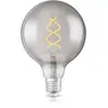 Image de OSRAM Vintage Edition 1906 Ampoule LED à Filament Spirale | Culot E27 | Forme Globe 125mm Smoke | Blanc Chaud 1800K | 5W (équivalent 15W)