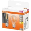 Image de OSRAM - Boite de 2 LED std verre clair 10W E27 1521lm 2700K chaud